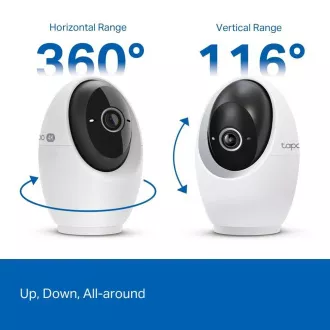TP-Link Tapo C260 beltéri kamera (8MP, 4K 2160p, IR 12m, WiFi, micro SD kártya)
