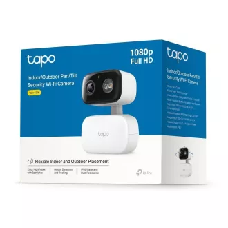 TP-Link Tapo C206 kültéri/kültéri kamera (2MP, 1080p, IR 12m, WiFi, micro SD kártya)