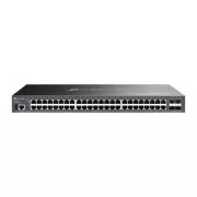 TP-Link OMADA switch SG5452X (48xGbE, 4xSFP , 1xUSB2.0, 2xKonzol, ventilátor nélkül)
