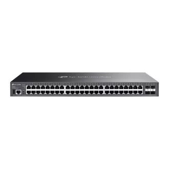 TP-Link OMADA switch SG5452X (48xGbE, 4xSFP , 1xUSB2.0, 2xKonzol, ventilátor nélkül)