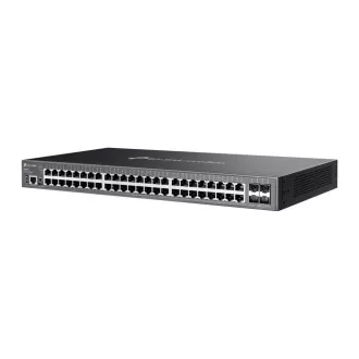 TP-Link OMADA switch SG5452X (48xGbE, 4xSFP , 1xUSB2.0, 2xKonzol, ventilátor nélkül)