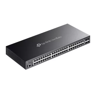 TP-Link OMADA switch SG5452X (48xGbE, 4xSFP , 1xUSB2.0, 2xKonzol, ventilátor nélkül)