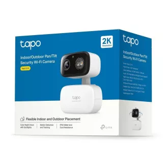 TP-Link Tapo C216 kültéri/kültéri kamera (3MP, 2K 1296p, IR 12m, WiFi, micro SD kártya)
