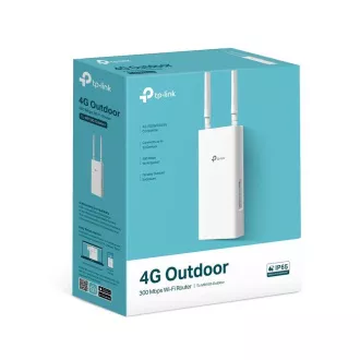 TP-Link TL-MR100-Outdoor kültéri WiiFi4 LTE router (N300, 4G LTE, 2, 4GHz, 1x100Mb/s LAN, 1x100Mb/s LAN/WAN, 1xnanoSIM)