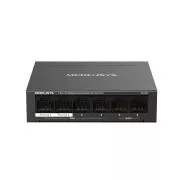 MERCUSYS switch MS106P (6x100Mbps, 4xPoE , 67W, ventilátor nélküli)