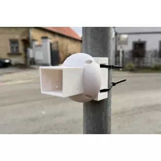 TP-LINK D-TC3XX-C, D-TC5XX-C, D-TC5XX-CL kameratartó adapter pólusra szerelhető (60-130mm), fehér, kábelfedéllel(1db)
