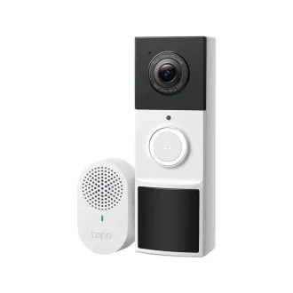 TP-Link Tapo D205 Smart mini videó ajtócsengő (3MP, 2K, 1296px, WiFi, IR 8m, microSD)