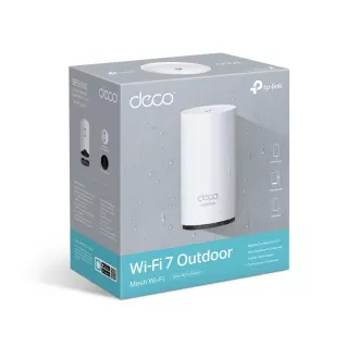 TP-Link Deco BE25-Outdoor(1-pack) Kültéri WiFi7 Mesh (BE3600, 2, 4GHz/5GHz, 2x2, 5GbELAN/WAN, 2xPoE) TP-Link Deco BE25-Outdoor(1-pack) Kültéri WiFi7 Mesh (BE3600, 2, 4GHz/5GHz, 2x2, 5GbELAN/WAN, 2xPoE)