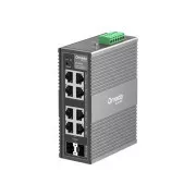 TP-Link OMADA ipari switch IES208G (6xGbE, 2xGbE/SFPcombo, DIN, IP40, ventilátor nélküli)