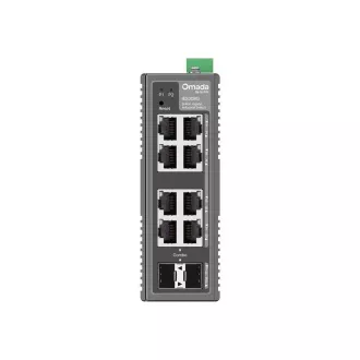TP-Link OMADA ipari switch IES208G (6xGbE, 2xGbE/SFPcombo, DIN, IP40, ventilátor nélküli)