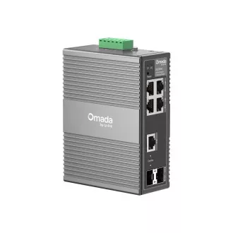 TP-Link OMADA ipari switch IES206G (4xGbE, 1xGbE/SFPcombo, 1xSFP, DIN, IP40, ventilátor nélküli)