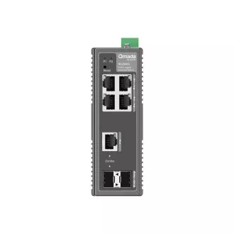 TP-Link OMADA ipari switch IES206G (4xGbE, 1xGbE/SFPcombo, 1xSFP, DIN, IP40, ventilátor nélküli)