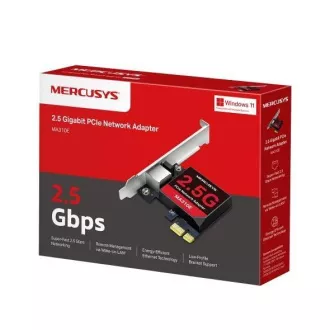 MERCUSYS MA310E 2, 5GbE hálózati kártya (1x2, 5GbE, 1xPCIe2.1)
