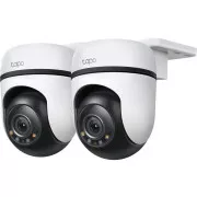 TP-Link Tapo C510W(2 db) kültéri-kültéri kamera, (3MP, PTZ, 2K 1296p, WiFi, IR 30m, micro SD kártya)