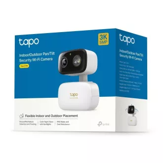 TP-Link Tapo C236 kültéri/kültéri kamera (5MP, 3K 1620p, IR 20m, WiFi, micro SD kártya)