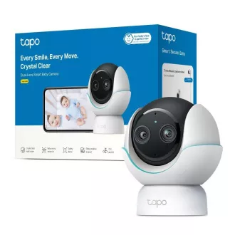 TP-Link Tapo C840 bébiőr kettős objektívvel (4MP, 2K 1440p, IR, WiFi, micro SD kártya)