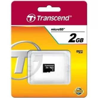 TRANSCEND MicroSD kártya 2 GB, adapter nélkül TRANSCEND MicroSD kártya 2 GB, adapter nélkül