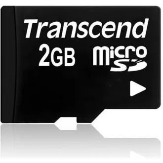 TRANSCEND MicroSD kártya 2 GB, adapter nélkül TRANSCEND MicroSD kártya 2 GB, adapter nélkül