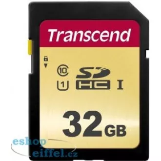 TRANSCEND SDHC kártya 32 GB 500S, UHS-I U1 (R: 95 / W: 60 MB / s) TRANSCEND SDHC kártya 32 GB 500S, UHS-I U1 (R: 95 / W: 60 MB / s)