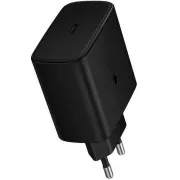 Samsung Quickcharge USB-C 45W-os utazási töltő fekete (OOB Bulk)