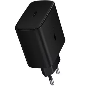 Samsung Quickcharge USB-C 45W-os utazási töltő fekete (OOB Bulk)