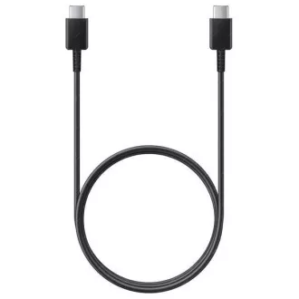 Samsung adatkábel EP-DA705BBE, USB-C, 1 m, fekete, (ömlesztve)