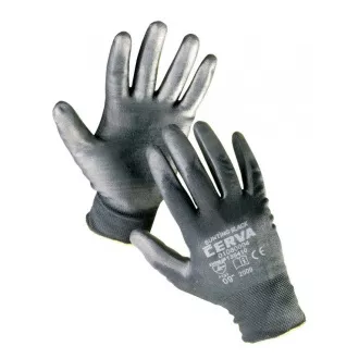 BUNTING BLACK nylon kesztyű. PU tenyér - 8