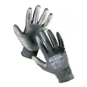BUNTING BLACK nylon kesztyű. PU tenyér - 10