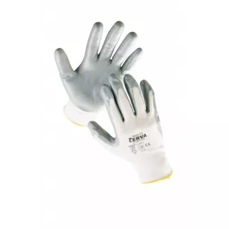 BABBLER nylon kesztyű. nitril. tenyér 10