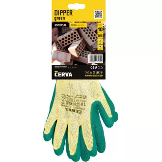 DIPPER kesztyű hólyagos szürke 10