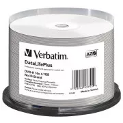 VERBATIM DVD-R (50 csomagos) /Spindle/16X/4.7GB/DataLife Plus Wide Thermal Professional No ID Márka