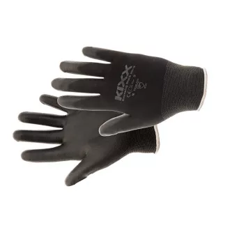 BOUNCING BLACK kesztyű nylon PU fekete 10