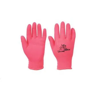 LOLLIPOP nylon kesztyű. latex. rózsaszín 4 LOLLIPOP nylon kesztyű. latex. rózsaszín 4