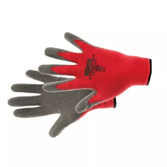 ROCKING RED nylon kesztyű. la piros 8