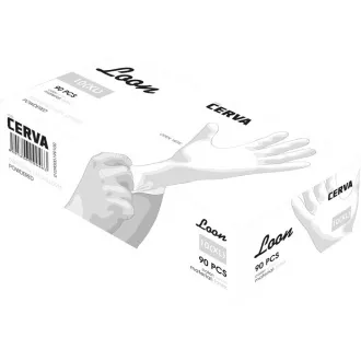 LOON púderezett latex kesztyű 100db - S