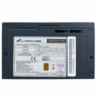 Fortron tápegység 350W FSP350-51AAC 80PLUS BRONZE 230V EU, ömlesztve, fekete