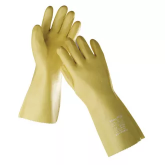 STANDARD kesztyű 35 cm-es áztatás. PVC sárga színben - 9