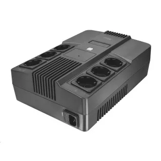 TRUST Maxxon 800VA UPS 6 szabványos fali konnektorral
