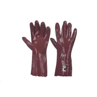 FULIGULA kesztyű, 35 cm, PVC-be mártva, 10 FULIGULA kesztyű, 35 cm, PVC-be mártva, 10