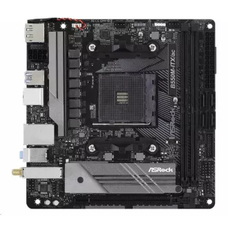 ASRock MB Sc AM4 B550M-ITX/AC, AMD B550M, 2xDDR4, HDMI, DP, HDMI, DP