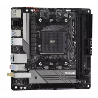 ASRock MB Sc AM4 B550M-ITX/AC, AMD B550M, 2xDDR4, HDMI, DP, HDMI, DP