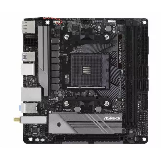 ASRock MB Sc AM4 A520M-ITX/AC, AMD A520, 2xDDR4, HDMI, DP, HDMI, DP