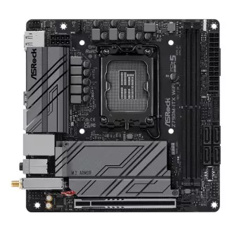 ASRock MB Sc LGA1700 Z790M-ITX WIFI, Intel Z790, 2xDDR5, 1xDP, 1xHDMI, WI-FI, mini-ITX, mini-ITX