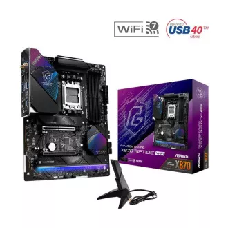 ASRock MB Sc AM5 X870 X870 RIPTIDE WIFI, AMD X870, 4xDDR5, 1xHDMI, 2xUSB4, WI-FI ASRock MB Sc AM5 X870 X870 RIPTIDE WIFI, AMD X870, 4xDDR5, 1xHDMI, 2xUSB4, WI-FI