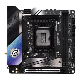ASRock MB Sc LGA1851 Z890I NOVA WIFI, Intel Z890, 2xDDR5, 1xHDMI, 2xThunderbolt, WI-FI, mITX, MB Sc LGA1851 Z890I NOVA WIFI, Intel Z890, 2xDDR5, 1xHDMI, 2xThunderbolt, WI-FI, mITX