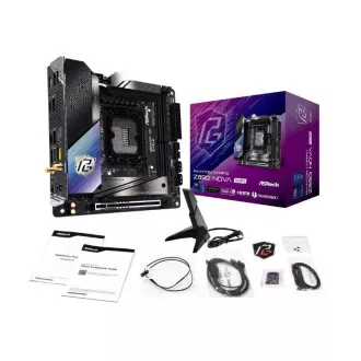 ASRock MB Sc LGA1851 Z890I NOVA WIFI, Intel Z890, 2xDDR5, 1xHDMI, 2xThunderbolt, WI-FI, mITX, MB Sc LGA1851 Z890I NOVA WIFI, Intel Z890, 2xDDR5, 1xHDMI, 2xThunderbolt, WI-FI, mITX