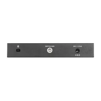 D-Link DGS-1100-08PV2 8 portos Gigabit Smart Managed PoE switch, PoE költségvetés 64W, ventilátor nélküli