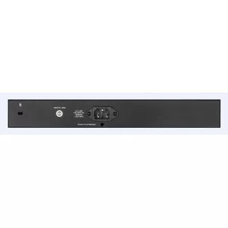 D-Link DGS-1210-10MP 10 portos Gigabit Smart  PoE switch, 8x GbE PoE , 2x SFP, PoE 130W, ventilátor nélkül