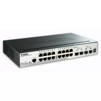D-Link DGS-1510-20 20 portos Gigabit Stackable SmartPro Switch, 16x Gigabit RJ45, 2x 10G SFP port, 2x SFP port D-Link DGS-1510-20 20 portos Gigabit Stackable SmartPro Switch, 16x Gigabit RJ45, 2x 10G SFP port, 2x SFP port
