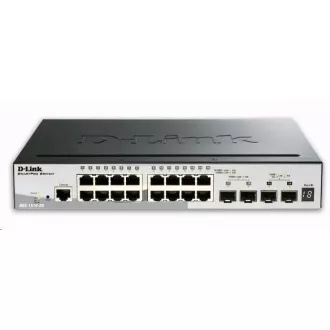D-Link DGS-1510-20 20 portos Gigabit Stackable SmartPro Switch, 16x Gigabit RJ45, 2x 10G SFP port, 2x SFP port D-Link DGS-1510-20 20 portos Gigabit Stackable SmartPro Switch, 16x Gigabit RJ45, 2x 10G SFP port, 2x SFP port